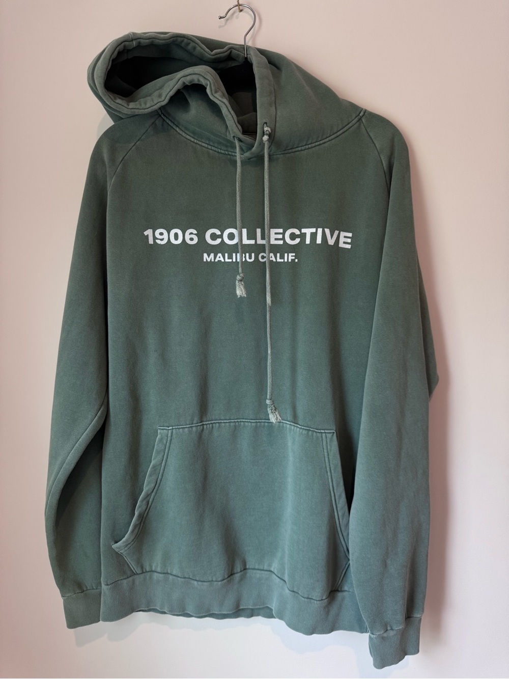1906 Collective Pullover Hoodie in Sage Green
